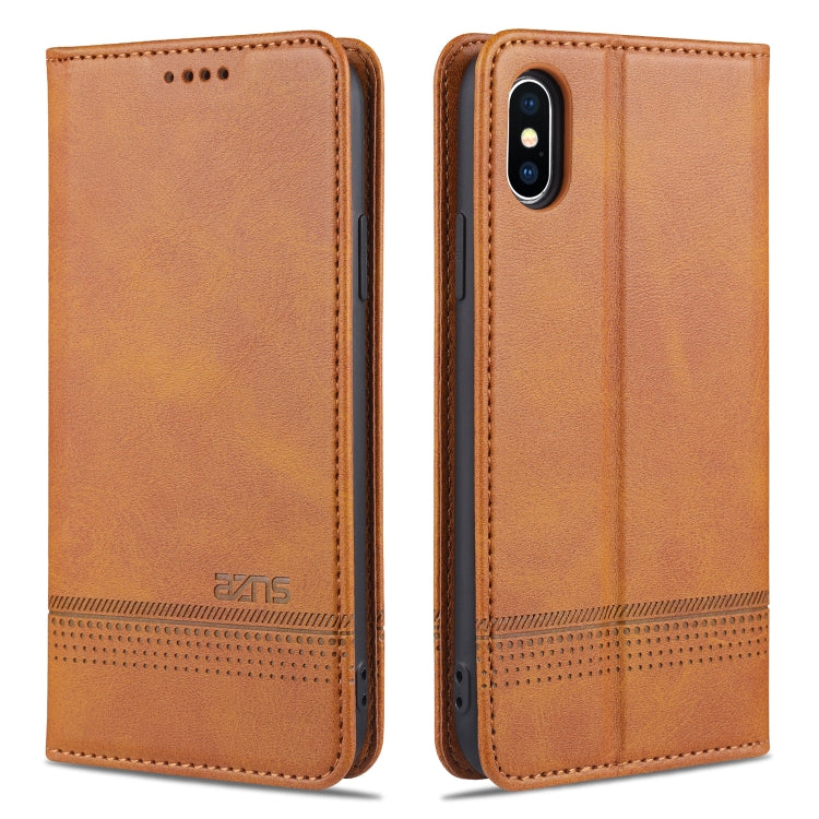 Custodia portafoglio in pelle con slot carte per iPhone XR