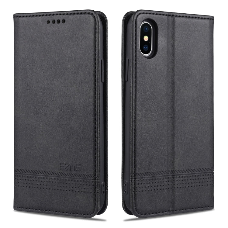 Custodia portafoglio in pelle con slot carte per iPhone XR