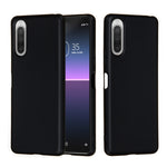 Custodia antiurto in silicone liquido per Sony Xperia 5 II