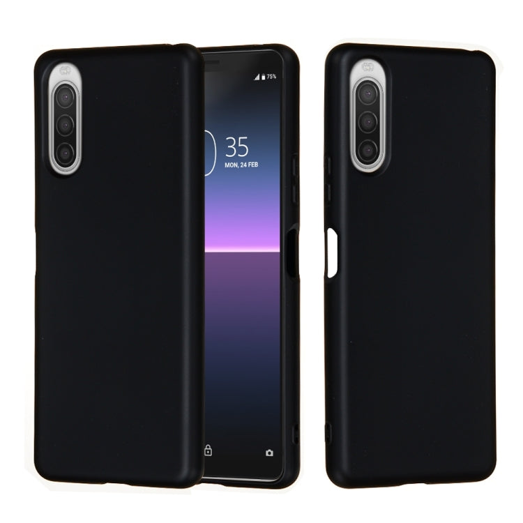 Custodia antiurto in silicone liquido per Sony Xperia 5 II