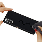Custodia antiurto in silicone liquido per Sony Xperia 5 II