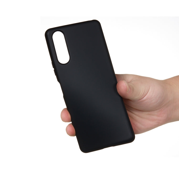 Custodia antiurto in silicone liquido per Sony Xperia 5 II