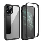 Custodia protettiva in vetro per iPhone 11, 11 Pro, 11 Pro Max