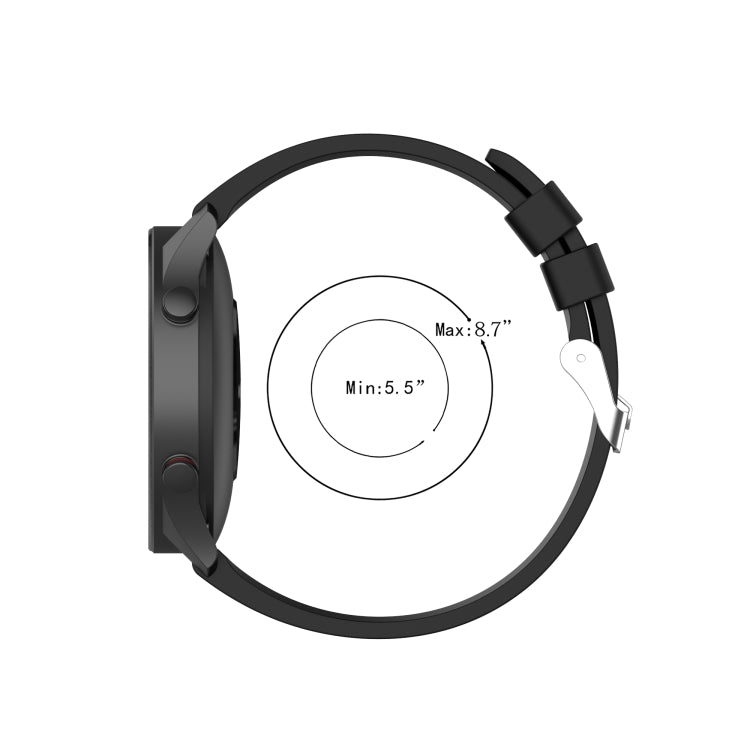 Cinturino in silicone con fibbia acciaio per Xiaomi Watch Color