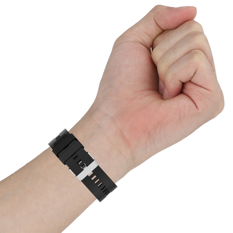 Cinturino in silicone con fibbia acciaio per Xiaomi Watch Color