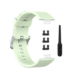 Cinturino in silicone per Huawei Watch Fit con fibbia in acciaio