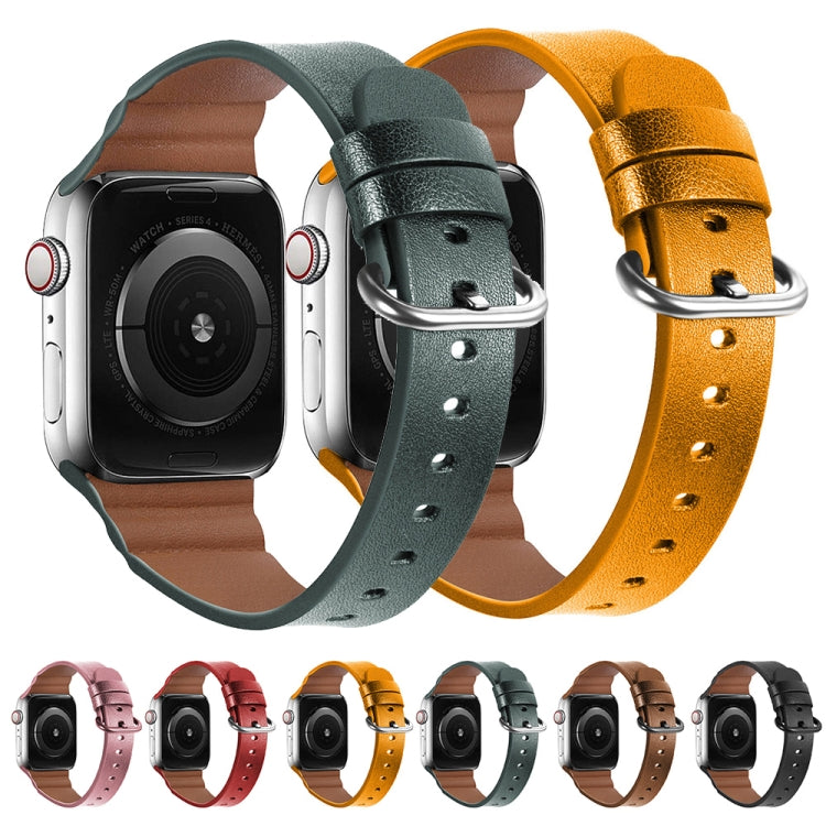 Cinturino in vera pelle per Apple Watch 38-45mm