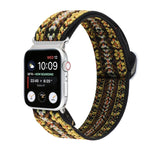 Cinturino nylon elastico con fibbia per Apple Watch SE 40mm e 38m