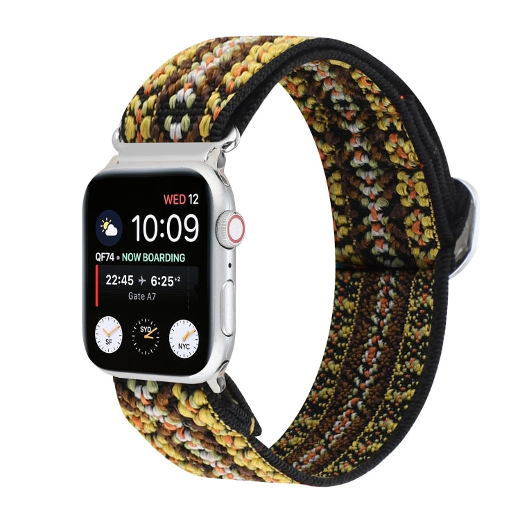 Cinturino nylon elastico con fibbia per Apple Watch SE 40mm e 38m