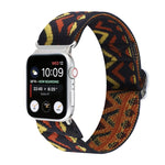 Cinturino nylon elastico con fibbia per Apple Watch SE 40mm e 38m