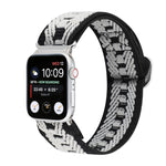 Cinturino nylon elastico con fibbia per Apple Watch SE 40mm e 38m