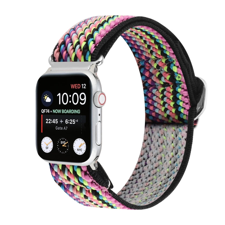 Cinturino nylon elastico con fibbia per Apple Watch SE 40mm e 38m