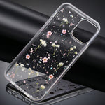 Custodia TPU con motivo fiori per iPhone 12 e 12 Pro
