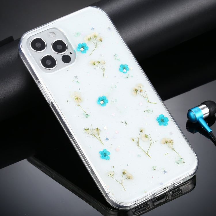 Custodia TPU con motivo fiori per iPhone 12 e 12 Pro