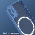 Custodia silicone antiurto a copertura totale per iPhone 11 Pro M