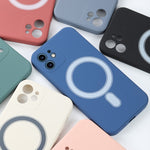 Custodia silicone antiurto a copertura totale per iPhone 11 Pro M