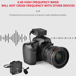 Microfono wireless YELANGU MX5 2.4G per interviste