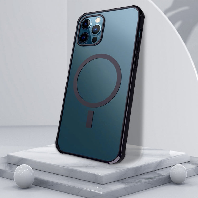 Custodia TPU trasparente con placcatura laser per iPhone 12 Pro M
