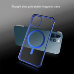 Custodia TPU trasparente con placcatura laser per iPhone 12 Pro M