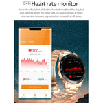 GT3 Smartwatch con schermo rotondo 1,3" e cardiofrequenzimetro