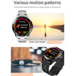 GT3 Smartwatch con schermo rotondo 1,3" e cardiofrequenzimetro