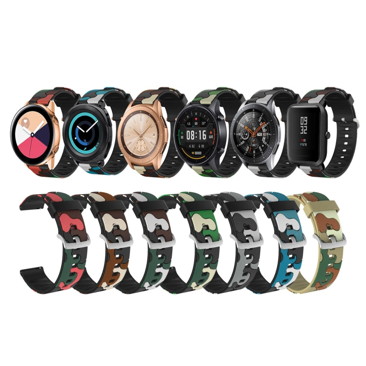 Cinturino silicone mimetico 20mm per Galaxy Watch