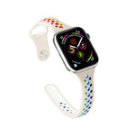Cinturino in silicone arcobaleno per Apple Watch 38-41mm