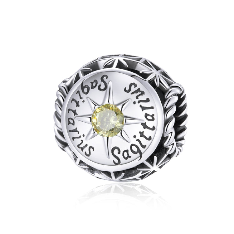 Perline argento 925 costellazioni zircone 12 pezzi