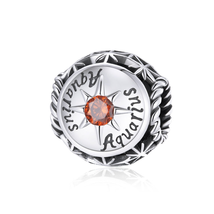 Perline argento 925 costellazioni zircone 12 pezzi