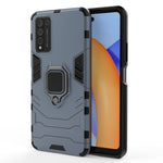 Custodia protettiva antiurto per Huawei Honor 10X Lite con supporto anello