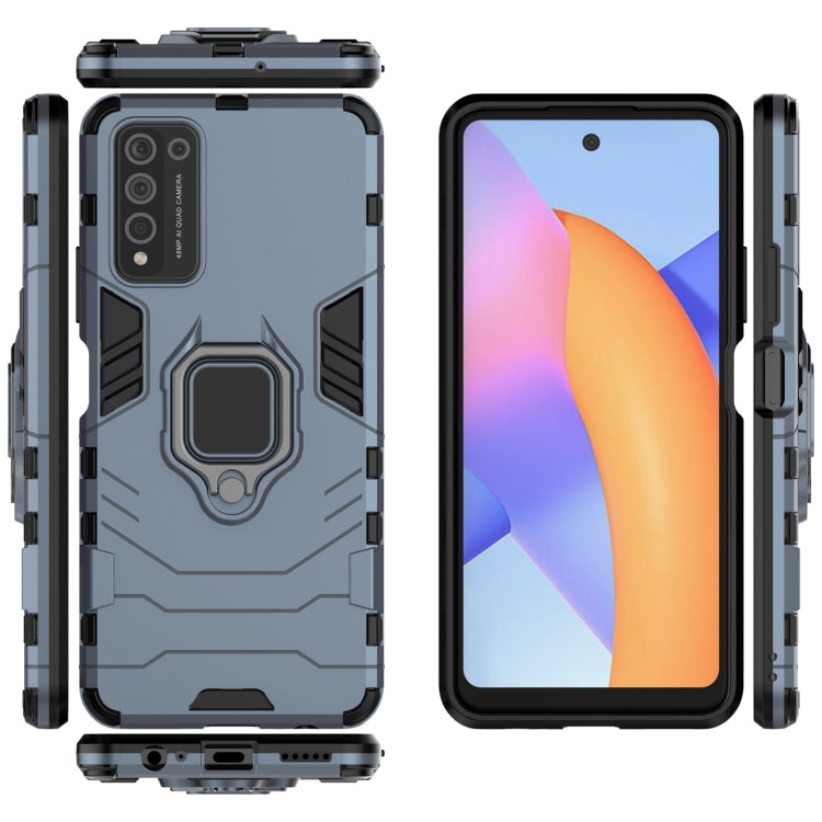 Custodia protettiva antiurto per Huawei Honor 10X Lite con supporto anello