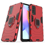 Custodia protettiva antiurto per Huawei Honor 10X Lite con supporto anello