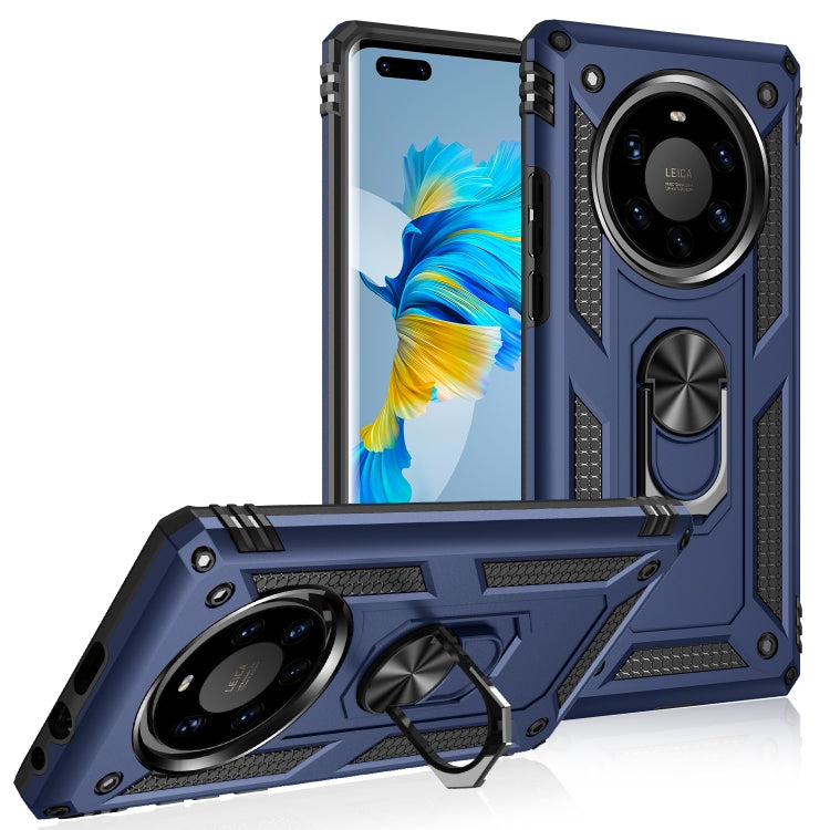 Custodia protettiva antiurto in TPU e PC con supporto girevole per LG K51S