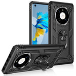 Custodia protettiva antiurto in TPU e PC con supporto girevole per LG K51S