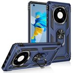 Custodia protettiva antiurto in TPU e PC con supporto girevole per LG K51S
