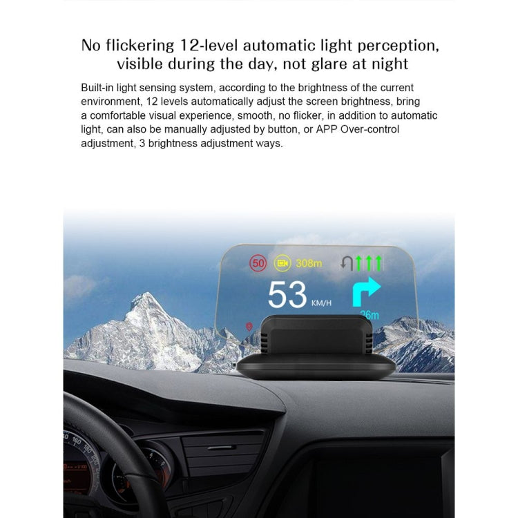 C1 Car HUD Head-up Display con Funzione Navigazione