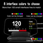 C1 Car HUD Head-up Display con Funzione Navigazione