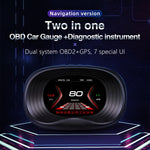 Display Head-Up P20 OBD2 + GPS per Auto con Allarmi