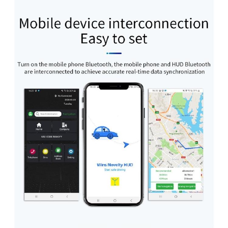 Display Head-Up P20 OBD2 + GPS per Auto con Allarmi
