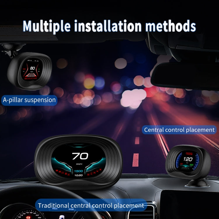 Display Head-Up P20 OBD2 + GPS per Auto con Allarmi