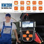 Tester batteria auto KONNWEI KW208 con schermo TFT