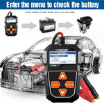 Tester batteria auto KONNWEI KW208 con schermo TFT