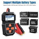 Tester batteria auto KONNWEI KW208 con schermo TFT