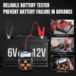 Tester batteria auto KONNWEI KW208 con schermo TFT