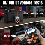 Tester batteria auto KONNWEI KW208 con schermo TFT