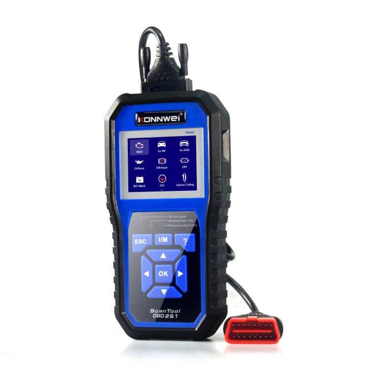 Tester batteria auto KONNWEI KW450 con schermo TFT 2,8"