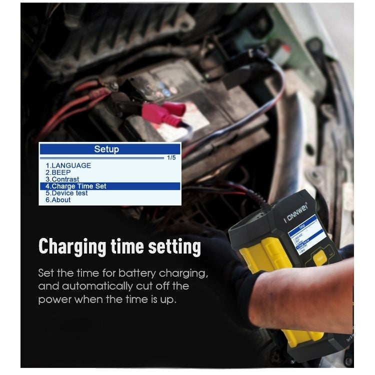 KONNWEI KW510 Tester batteria auto 3 in 1