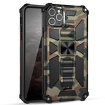 Custodia TPU antiurto camouflage con supporto per iPhone 12 Pro M
