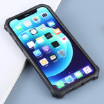 Custodia TPU antiurto camouflage con supporto per iPhone 12 Pro M