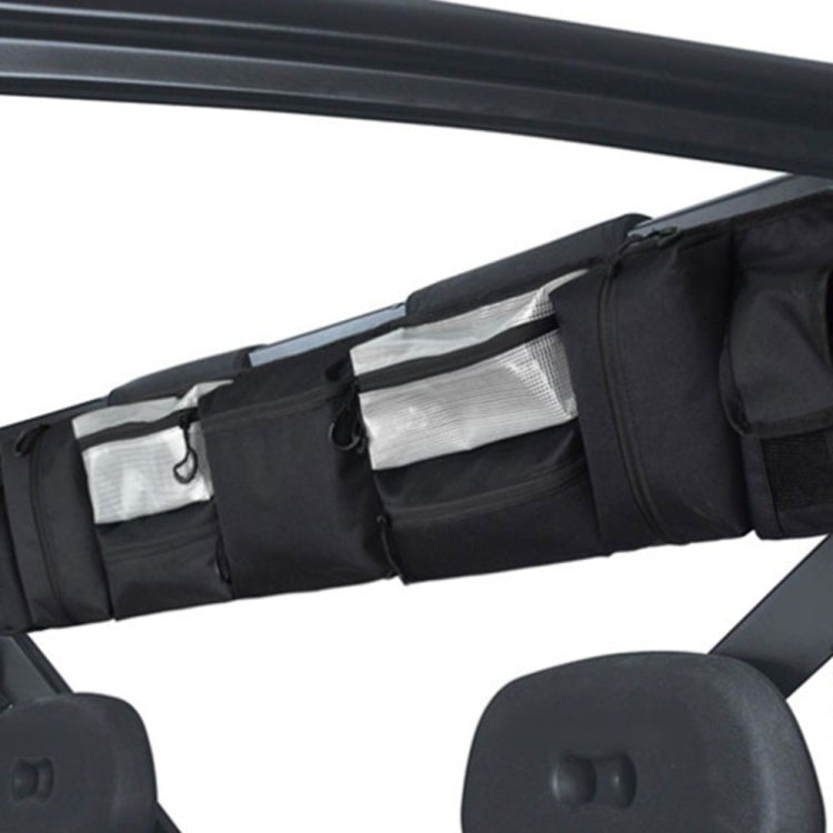 Organizer portaoggetti per roll bar Jeep Wrangler 1955-2020